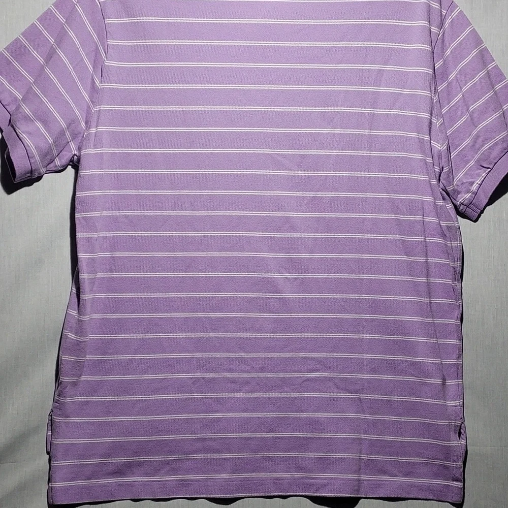 Polo Ralph Lauren 100% cotton striped‎ men's polo shirt size XL